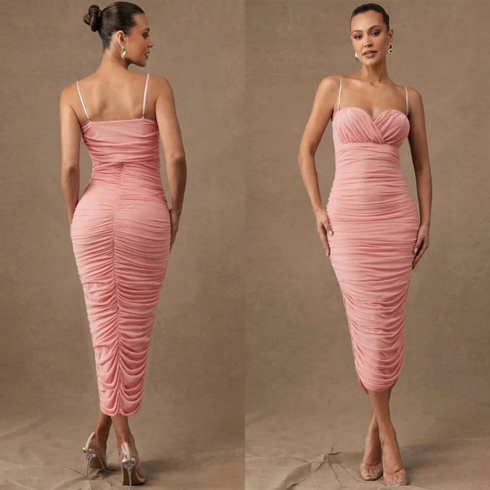 Customized Simple Pink Jersey Evening Dresses Luxury Spaghetti Straps Homecoming Dresses Exquisite Special Occasion Gowns
Customized Simple Pink Jersey Evening Dresses Luxury Spaghetti Straps Homecoming Dresses Exquisite Special Occasion Gowns