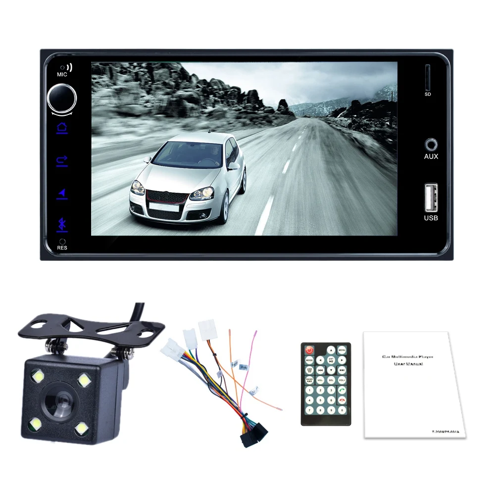 2 Din Car Radio 7 Inch Android Multimedia Bluetooth Press Screen Wifi Car Audio Stereo FM MP5 Mirror Link Radio FM for Toyota
2 Din Car Radio 7 Inch Android Multimedia Bluetooth Press Screen Wifi Car Audio Stereo FM MP5 Mirror Link Radio FM for Toyota