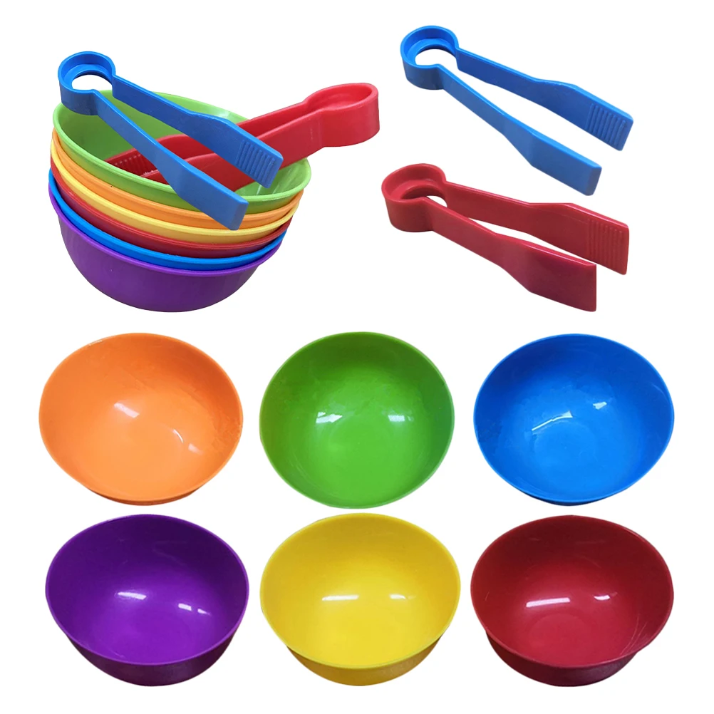2 Sets 6 Bowls 2 Tweezers Colorful Animal Sorting Cups Educational Toys Kids Learning Montessori Color Matching Counting Play
2 Sets 6 Bowls 2 Tweezers Colorful Animal Sorting Cups Educational Toys Kids Learning Montessori Color Matching Counting Play