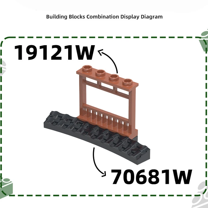 MOC 10PCS 70681W Roof Classical Adaptive Bricks Large Arc Tile 61x81 Building Block Diverting Toy Adults Boys Special Day Gift
MOC 10PCS 70681W Roof Classical Adaptive Bricks Large Arc Tile 61x81 Building Block Diverting Toy Adults Boys Special Day Gift