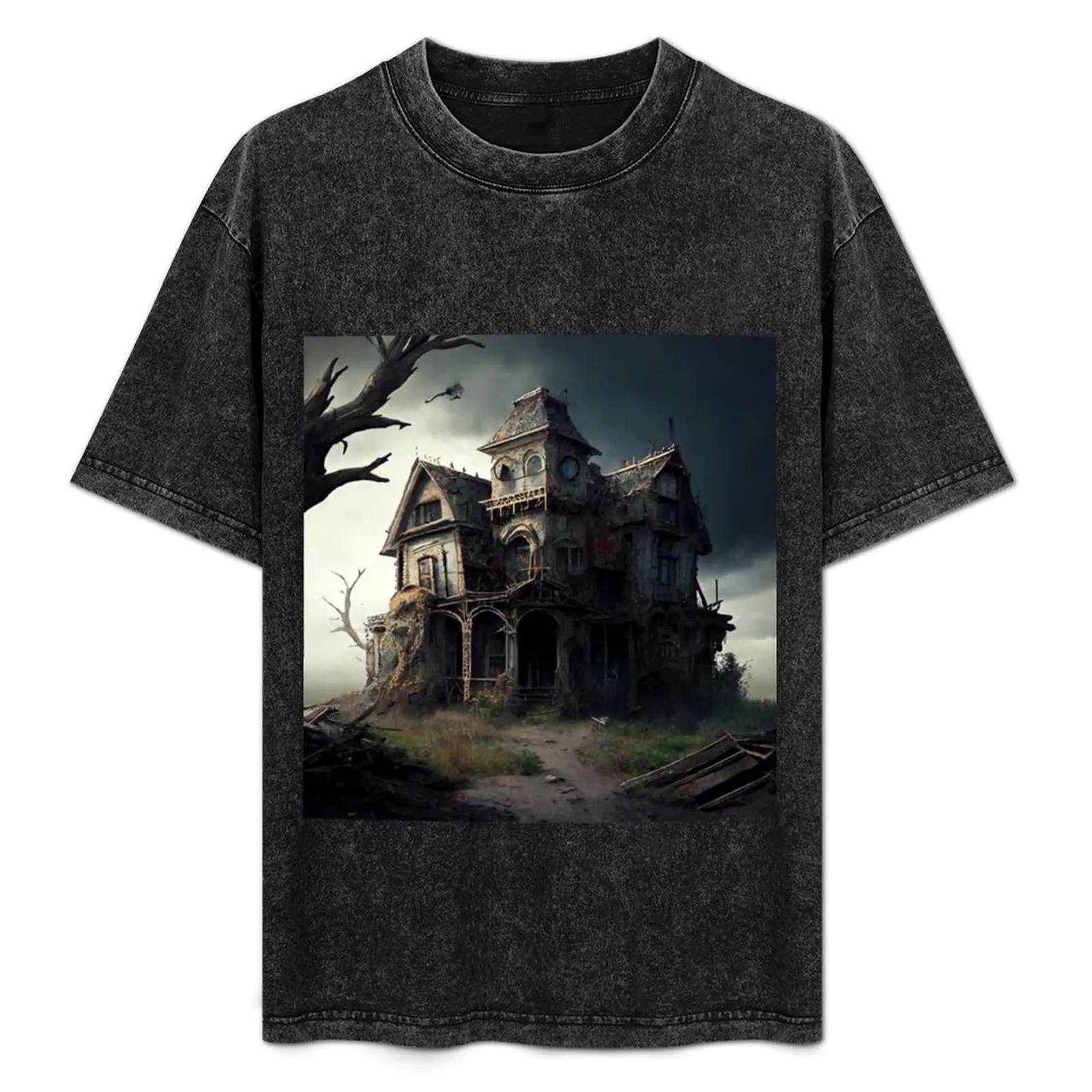 The Haunted House by Moonspire Designs T-Shirt Worker Basic Short Sleeve Tee
The Haunted House by Moonspire Designs T-Shirt Worker Basic Short Sleeve Tee