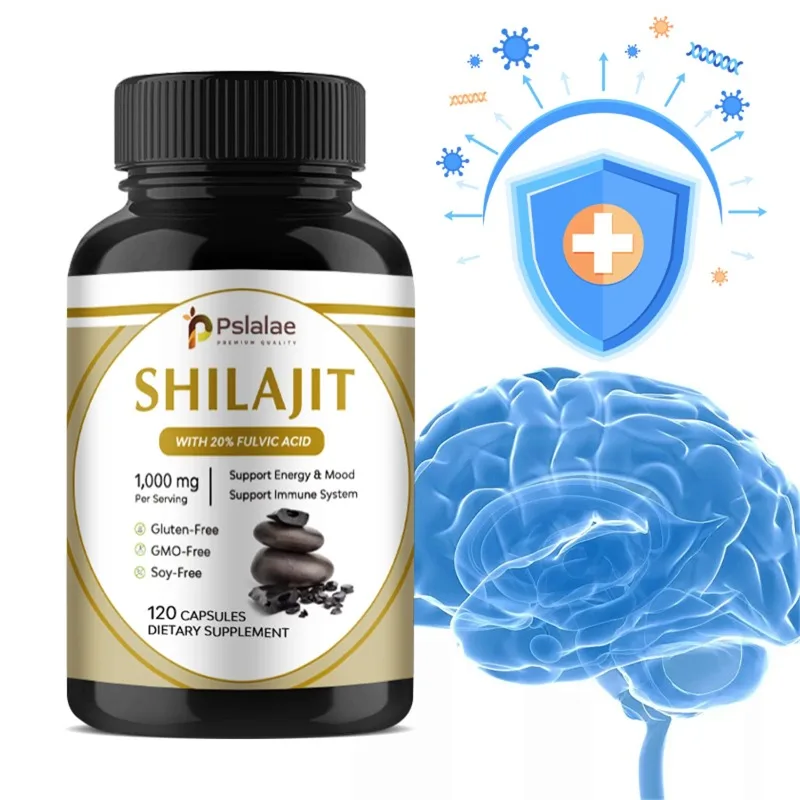 Shilajit Capsules 1000mg - Supports Brain Health, Improve Focus and Memory, Improves Athletic Performance, Maintains Vitality
Shilajit Capsules 1000mg - Supports Brain Health, Improve Focus and Memory, Improves Athletic Performance, Maintains Vitality