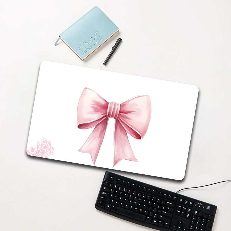 Pink Watercolor Bow Mouse Pad Large Non-slip Waterproof Desk Mat for Laptop Office
Pink Watercolor Bow Mouse Pad Large Non-slip Waterproof Desk Mat for Laptop Office