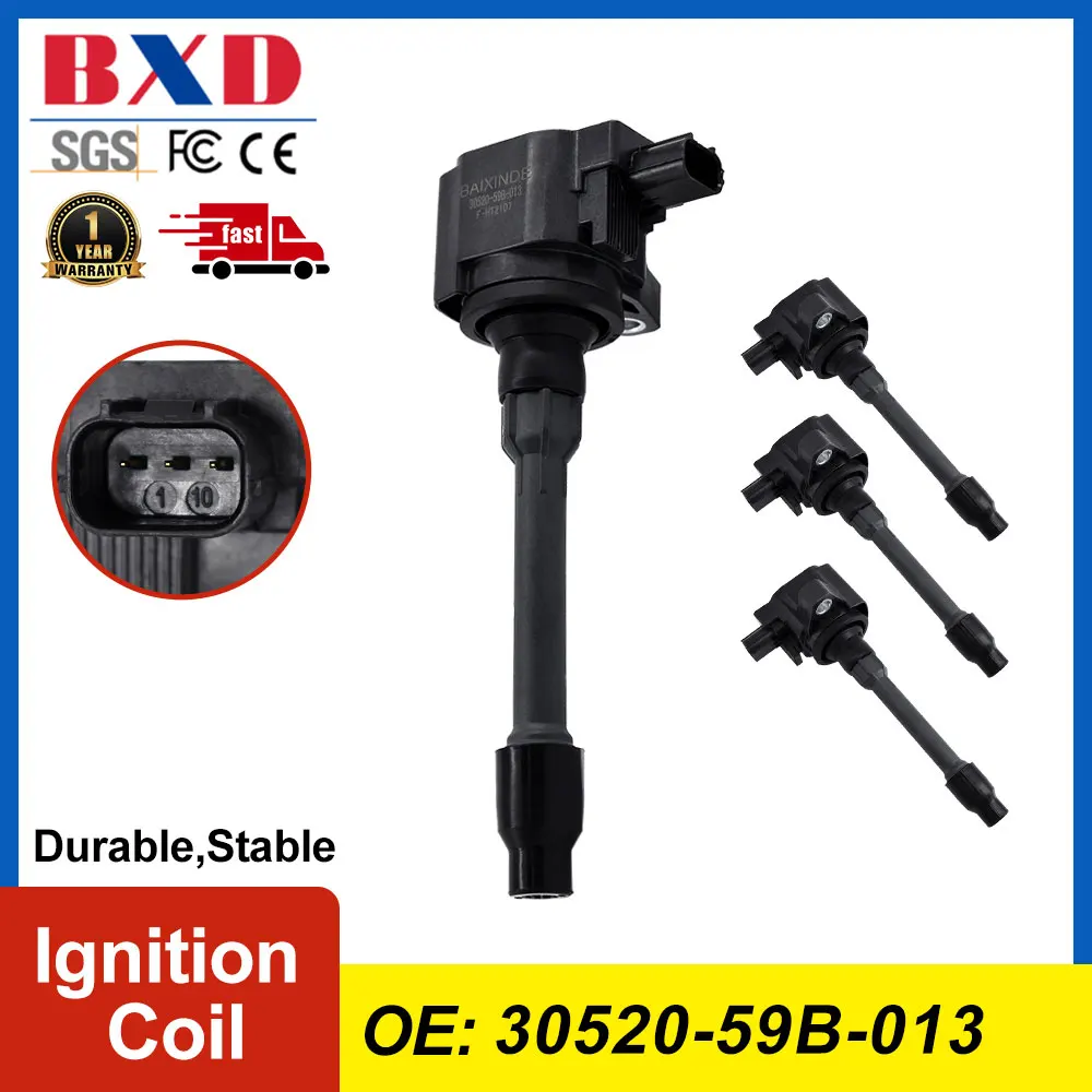 1/4PCS Ignition Coil 30520-59B-013 3052059B013 UF781 GN10886 For Honda CR-V, Civic
1/4PCS Ignition Coil 30520-59B-013 3052059B013 UF781 GN10886 For Honda CR-V, Civic