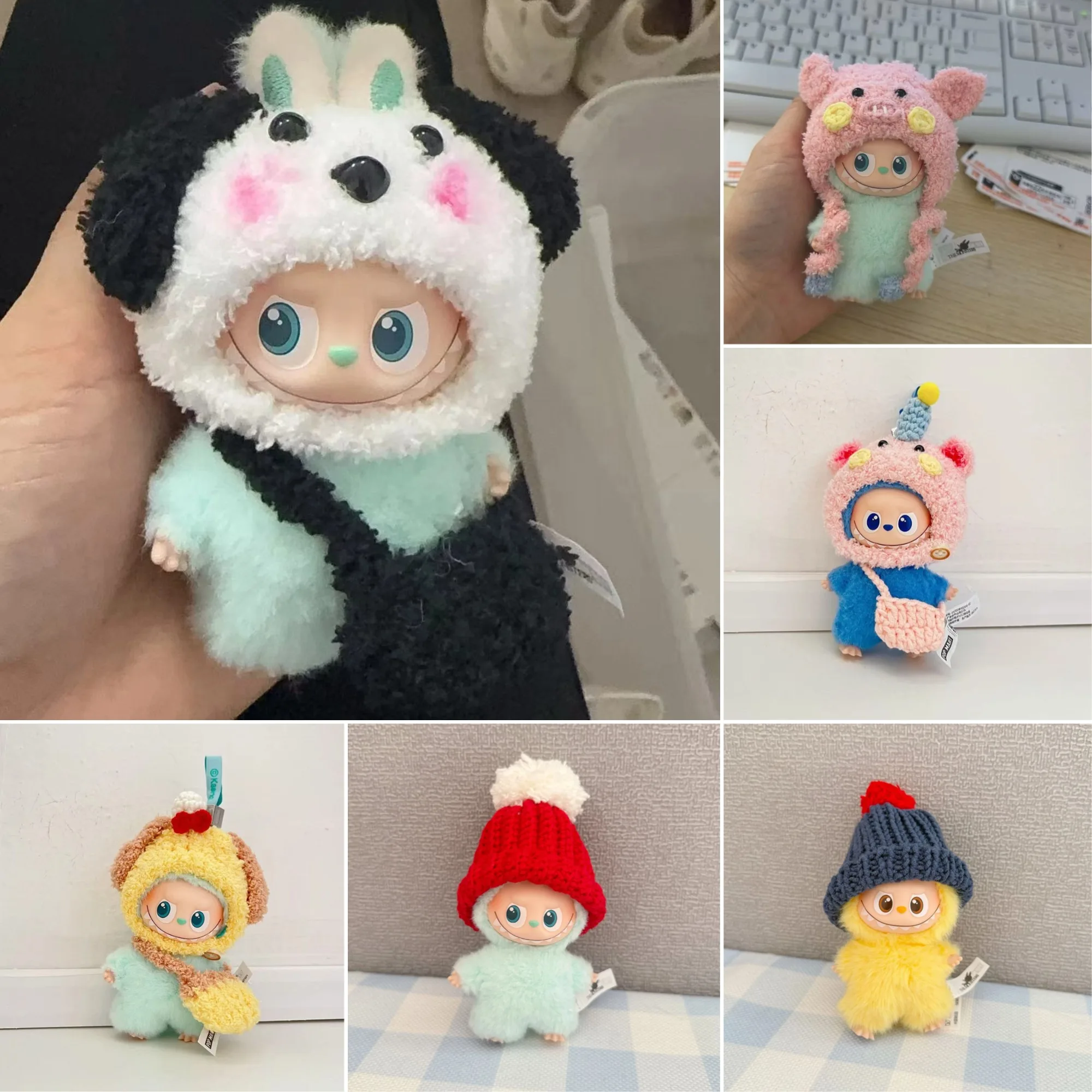 10cm Mini Labubu 4.0 Doll Clothes 4th-Gen Labubu Handmade Pom-Pom Hat Pink Pig Hat & Panda Headcover for Mini Labubu
10cm Mini Labubu 4.0 Doll Clothes 4th-Gen Labubu Handmade Pom-Pom Hat Pink Pig Hat & Panda Headcover for Mini Labubu