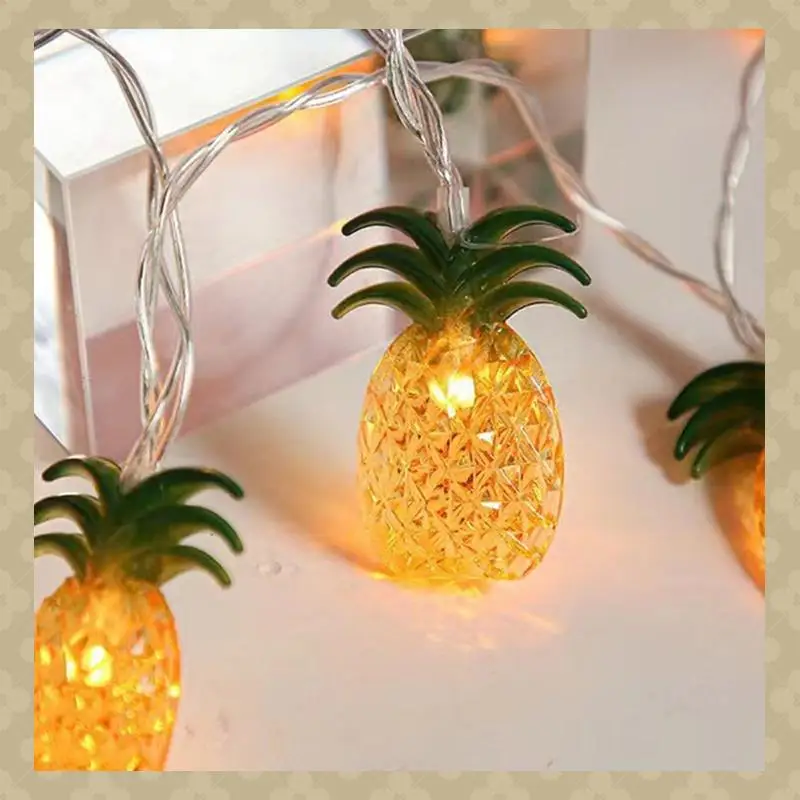 AB45 3Set Pineapple String Lights Hawaiian Decorations Tropical Luau Pineapple String Lights For Summer Holiday Party
AB45 3Set Pineapple String Lights Hawaiian Decorations Tropical Luau Pineapple String Lights For Summer Holiday Party