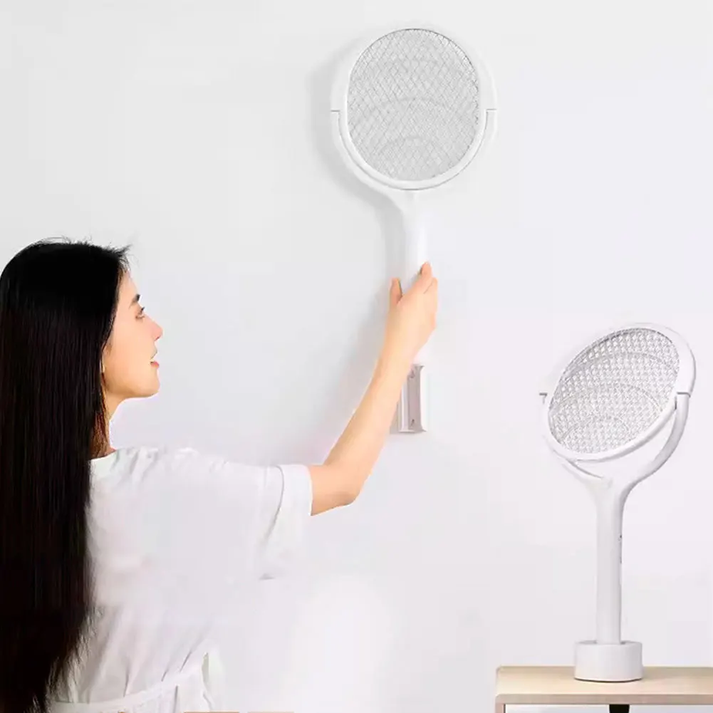 Перезаряжаемая лампа от комаров с вращающейся головкой, электрическая мухобойка, ракетка для насекомых, телескопическая палка для летних принадлежностей 
Перезаряжаемая лампа от комаров с вращающейся головкой, электрическая мухобойка, ракетка для насекомых, телескопическая палка для летних принадлежностей