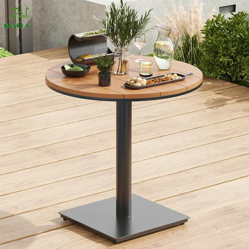 Waterproof Side Table Wood Plastic Outdoor Furniture Pool Table Restaurant Garden Coffee Tables
Waterproof Side Table Wood Plastic Outdoor Furniture Pool Table Restaurant Garden Coffee Tables