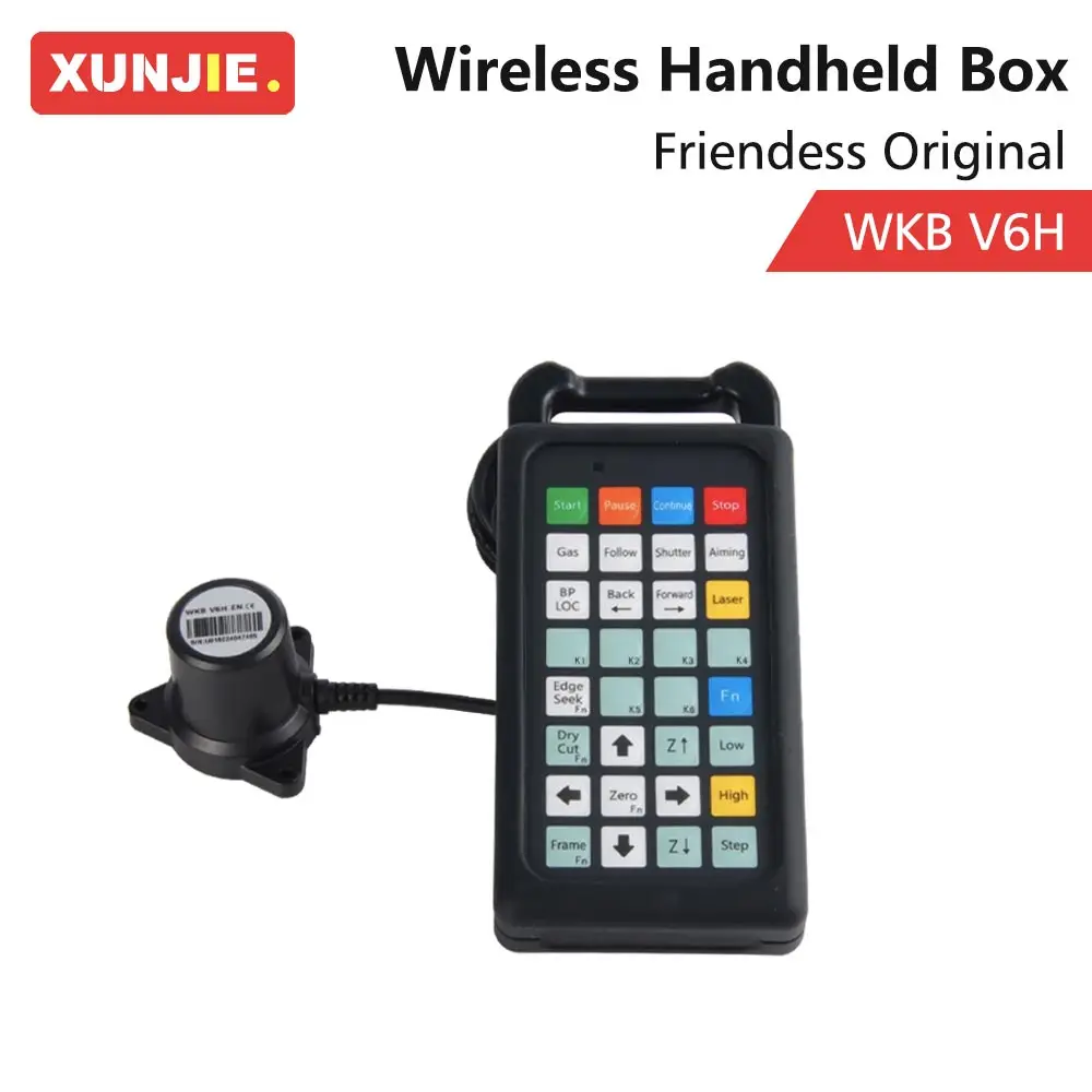 Original Wireless Handle on Friendess FSCUT Laser Cutting Machine Remote Control System For Friendess WKB V6H HypCut SENFENG
Original Wireless Handle on Friendess FSCUT Laser Cutting Machine Remote Control System For Friendess WKB V6H HypCut SENFENG