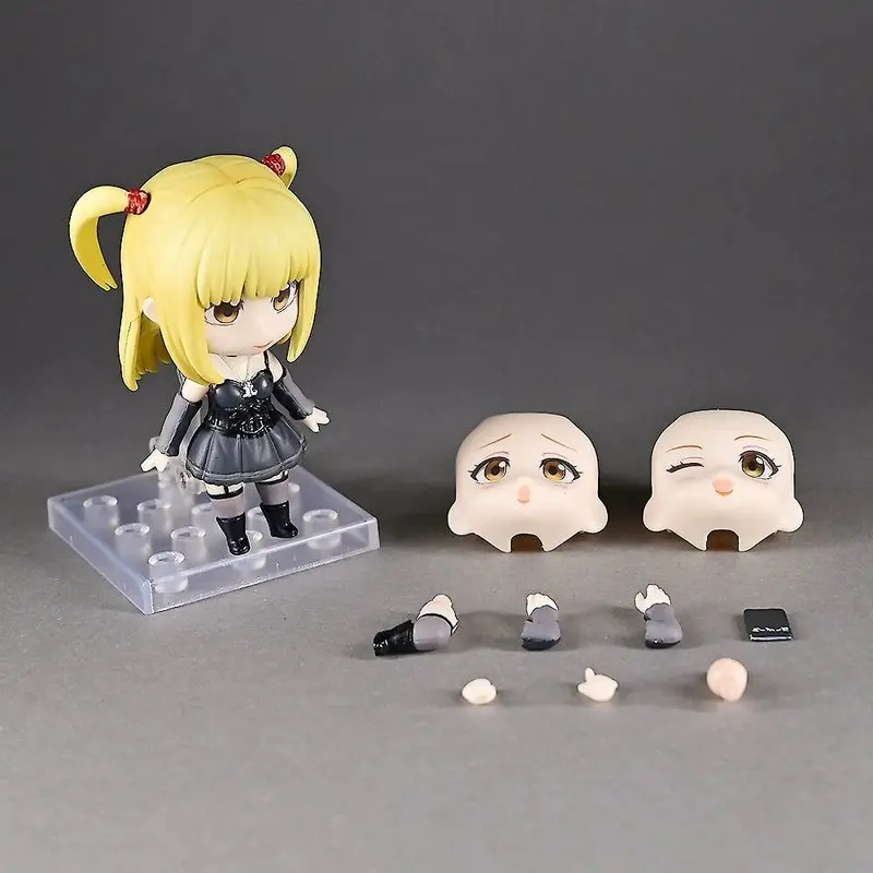 Death Note Misa Amane Action Figure Twin Tails Gothic Dress Interchangeable Face Pvc Collectible Model Anime Girl Toy Fan Gift
Death Note Misa Amane Action Figure Twin Tails Gothic Dress Interchangeable Face Pvc Collectible Model Anime Girl Toy Fan Gift