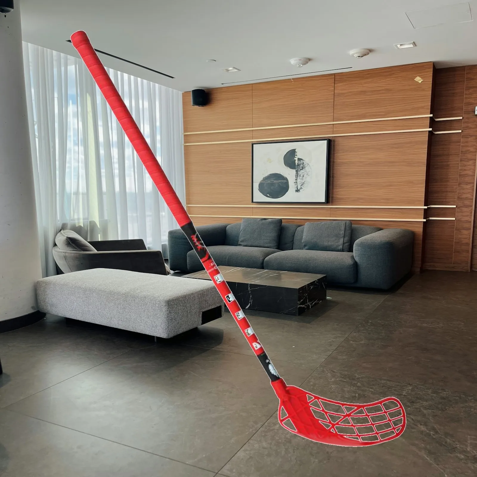 Hockey Stick Floorball Stick, Shaft Length 85cm Player Equipment Improve Ball Control Field Hockey Stick for Exercise Sports
Hockey Stick Floorball Stick, Shaft Length 85cm Player Equipment Improve Ball Control Field Hockey Stick for Exercise Sports