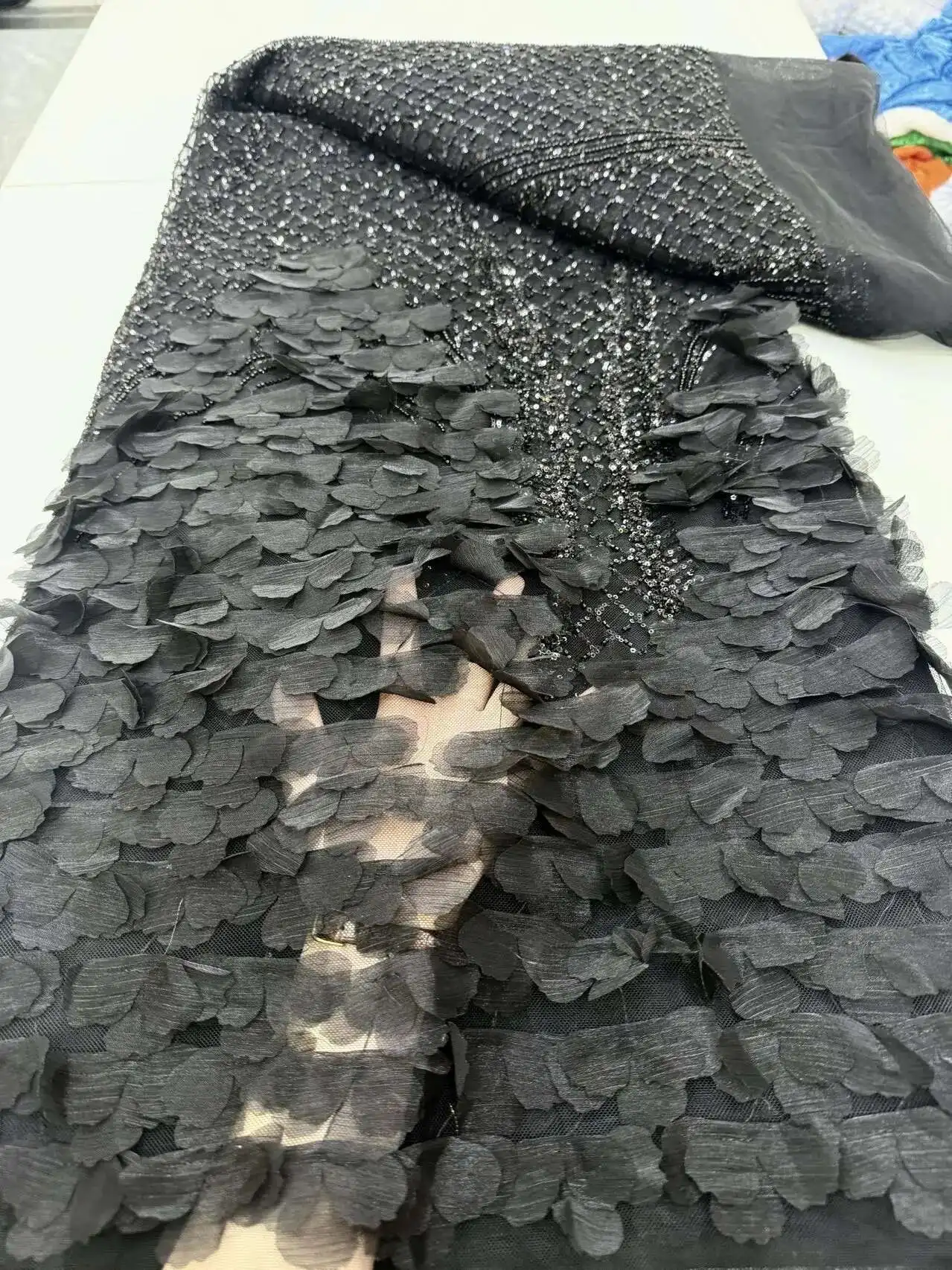 5 Yards African 3D Flower Beads Lace Fabric 2025 High Quality French Nigerian Embroidery Tulle Fabric For Wedding Dress Sewing
5 Yards African 3D Flower Beads Lace Fabric 2025 High Quality French Nigerian Embroidery Tulle Fabric For Wedding Dress Sewing