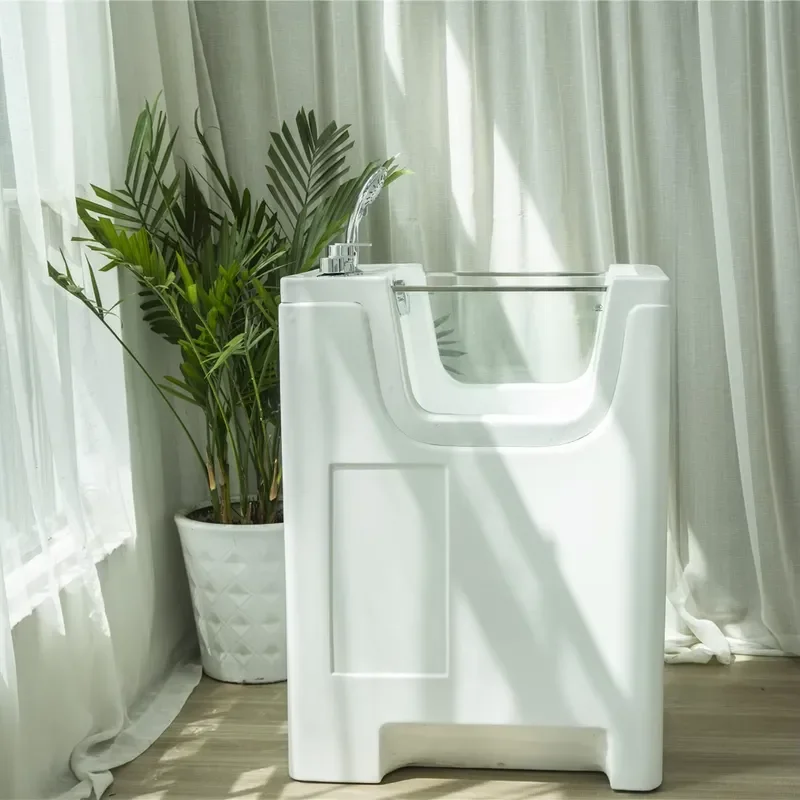 Best Selling Modern Rectangle Freestanding Acrylic Spa Bath Tub with Ozone Drainer for Dogs and Cats Bathroom Use
Best Selling Modern Rectangle Freestanding Acrylic Spa Bath Tub with Ozone Drainer for Dogs and Cats Bathroom Use