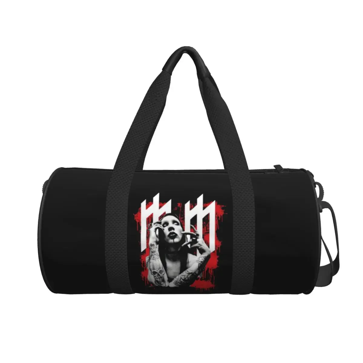 Marilyn Manson Glitch Fan Подарочная музыкальная большая спортивная сумка Водонепроницаемая дорожная сумка Duffle Сумки Сумка для фитнеса
Marilyn Manson Glitch Fan Подарочная музыкальная большая спортивная сумка Водонепроницаемая дорожная сумка Duffle Сумки Сумка для фитнеса