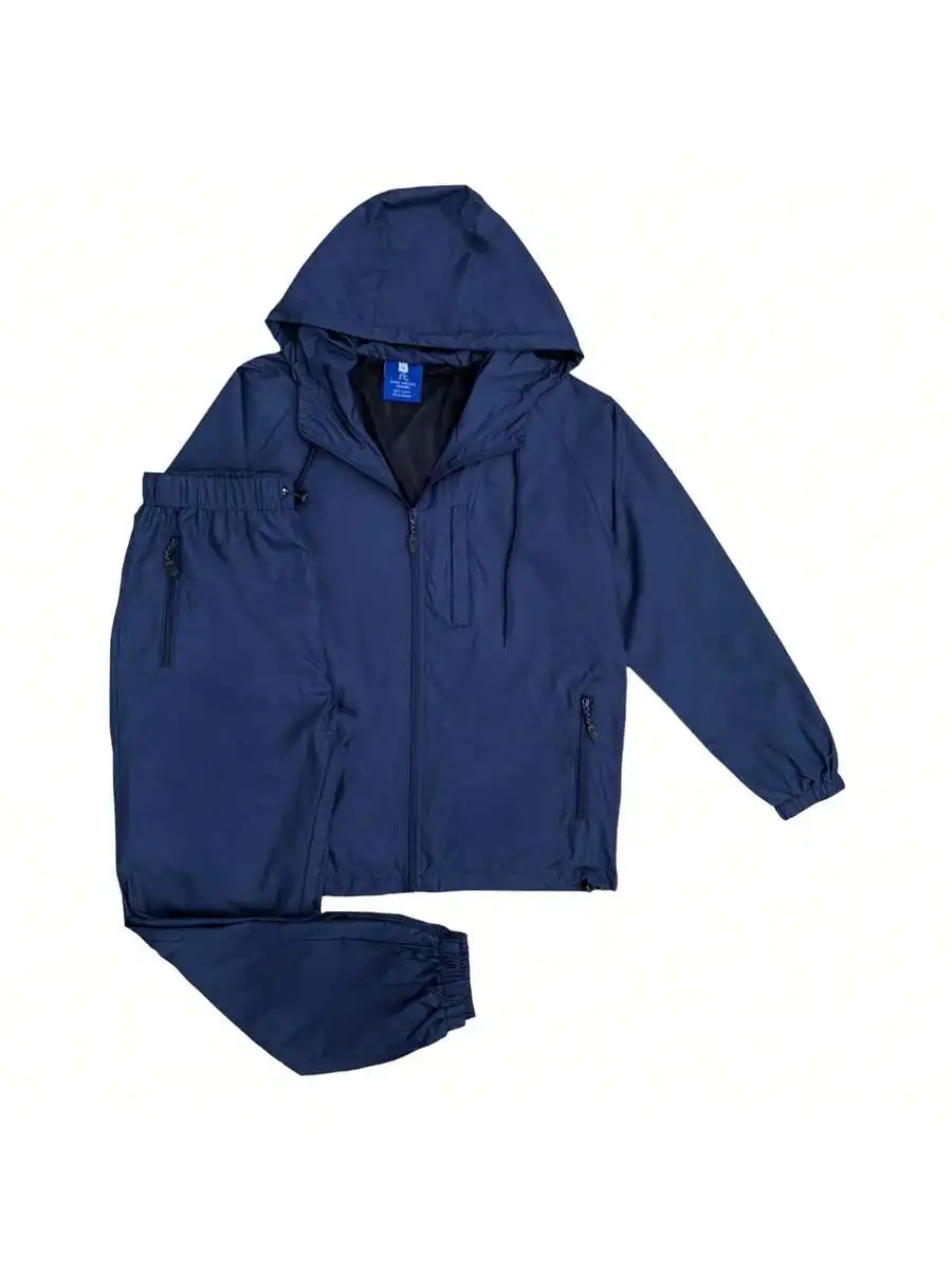 Mens 2-Piece Nylon Windbreaker Tracksuit With Mesh Lining For Gym Sports Casual
Mens 2-Piece Nylon Windbreaker Tracksuit With Mesh Lining For Gym Sports Casual