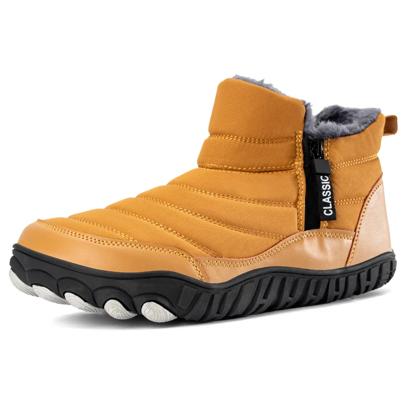 Winter Mens Ankle Snow Boots Men With Zipper Snow Shoes Non Slip Plush Warm Cotton Shoes Snowboots Size 39-46
Winter Mens Ankle Snow Boots Men With Zipper Snow Shoes Non Slip Plush Warm Cotton Shoes Snowboots Size 39-46