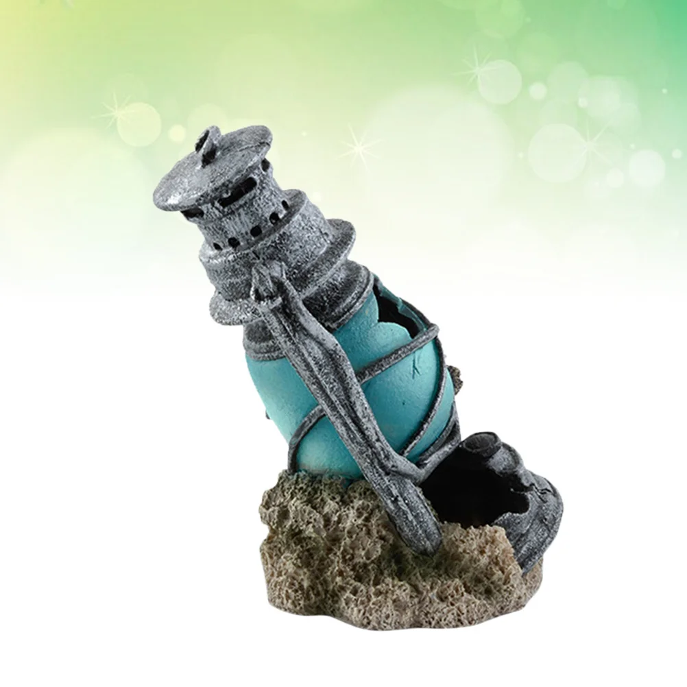 Fish Tank Lamp Prop Resin Aquarium Ornament Easy Clean Long Time Underwater Beautiful Visual Appeal Hiding Place Fish
Fish Tank Lamp Prop Resin Aquarium Ornament Easy Clean Long Time Underwater Beautiful Visual Appeal Hiding Place Fish