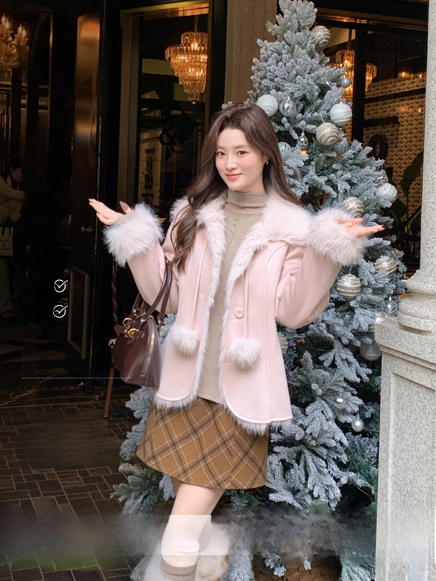 Sweet Sle Plu ort Coat Comfortable Waist Cinched A-Line Outerwear Long Sve Button Closure Color Women's Jaet
Sweet Sle Plu ort Coat Comfortable Waist Cinched A-Line Outerwear Long Sve Button Closure Color Women's Jaet