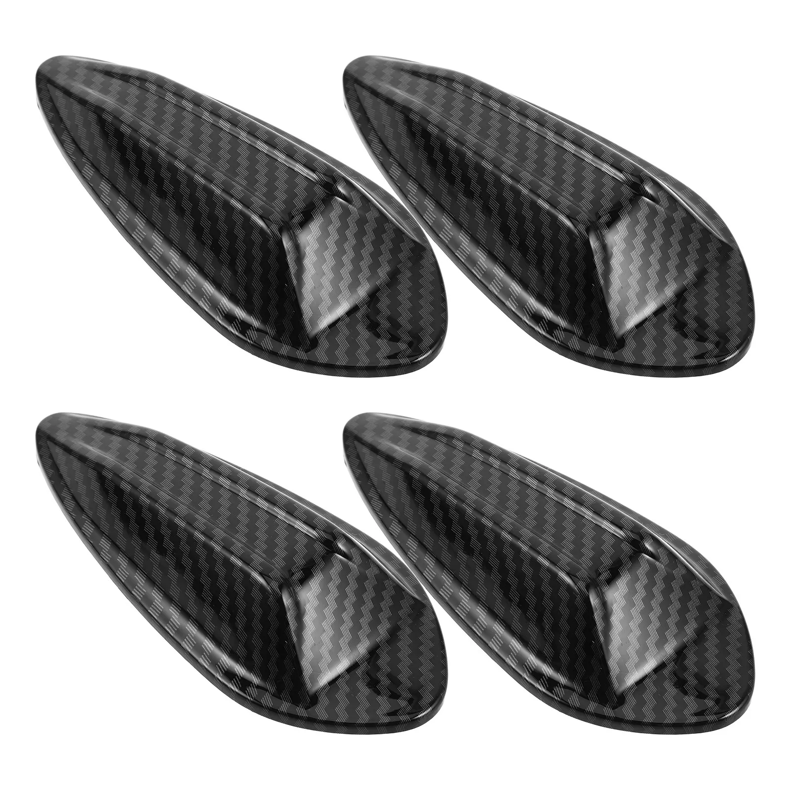 4Pcs Car Shark Fin Antenna Cover Black Plastic Universal Vehicle Roof Decoration Waterproof Antenna Protector Exterior Upgrade
4Pcs Car Shark Fin Antenna Cover Black Plastic Universal Vehicle Roof Decoration Waterproof Antenna Protector Exterior Upgrade