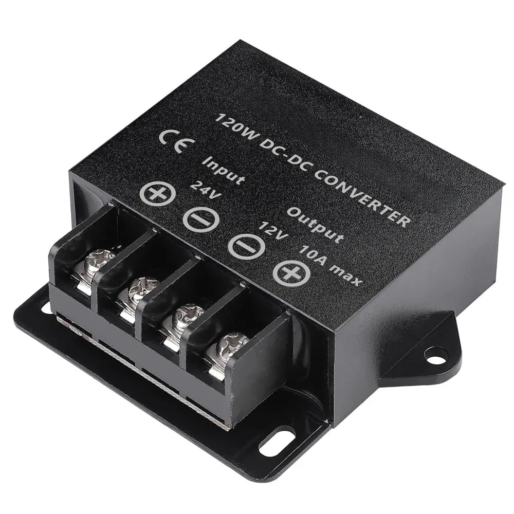 DC/DC 24V to 12V 10A 120W Voltage Step Down Buck Regulator Reducer Power Converter Module Transformer for Automotive Industrial
DC/DC 24V to 12V 10A 120W Voltage Step Down Buck Regulator Reducer Power Converter Module Transformer for Automotive Industrial