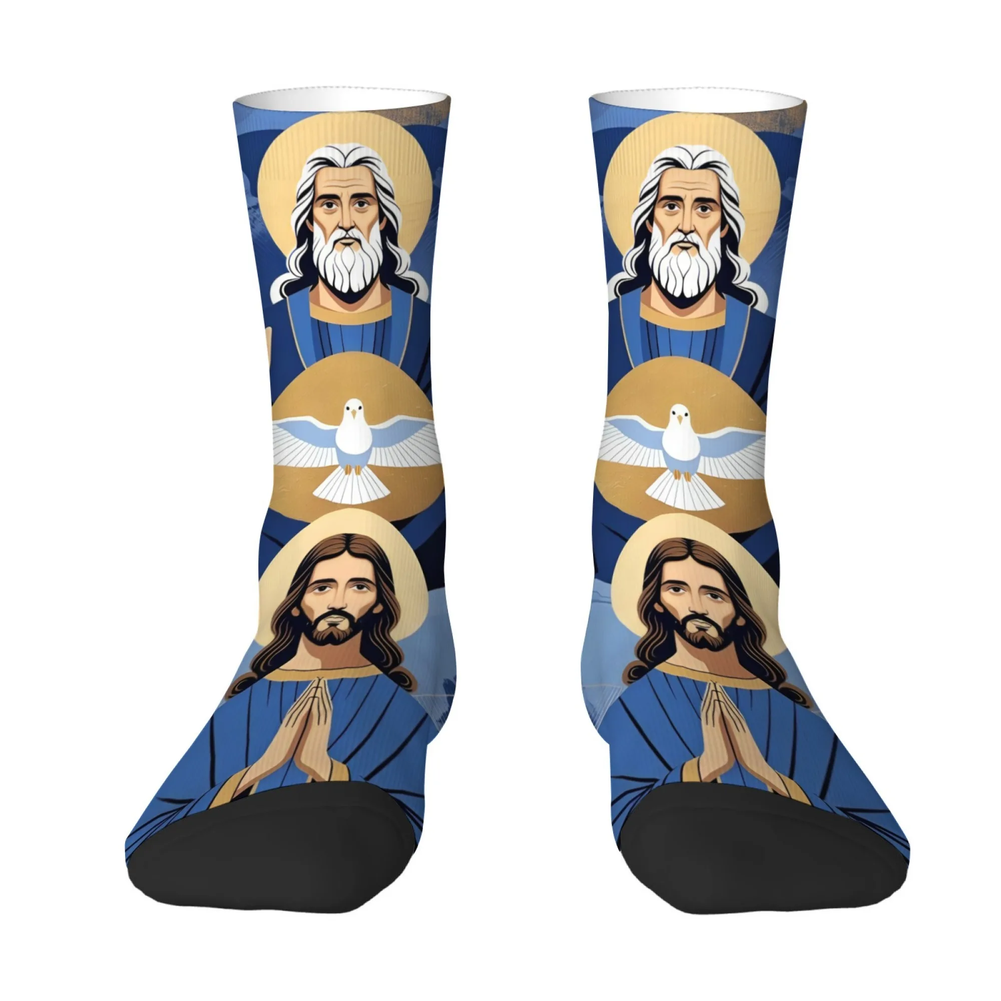 Men's Socks with A Sacred Christ Jesus Print Non-slip Skin-friendly Soft Street Outdoor Style for Travel Leisure Everyday Wear
Men's Socks with A Sacred Christ Jesus Print Non-slip Skin-friendly Soft Street Outdoor Style for Travel Leisure Everyday Wear