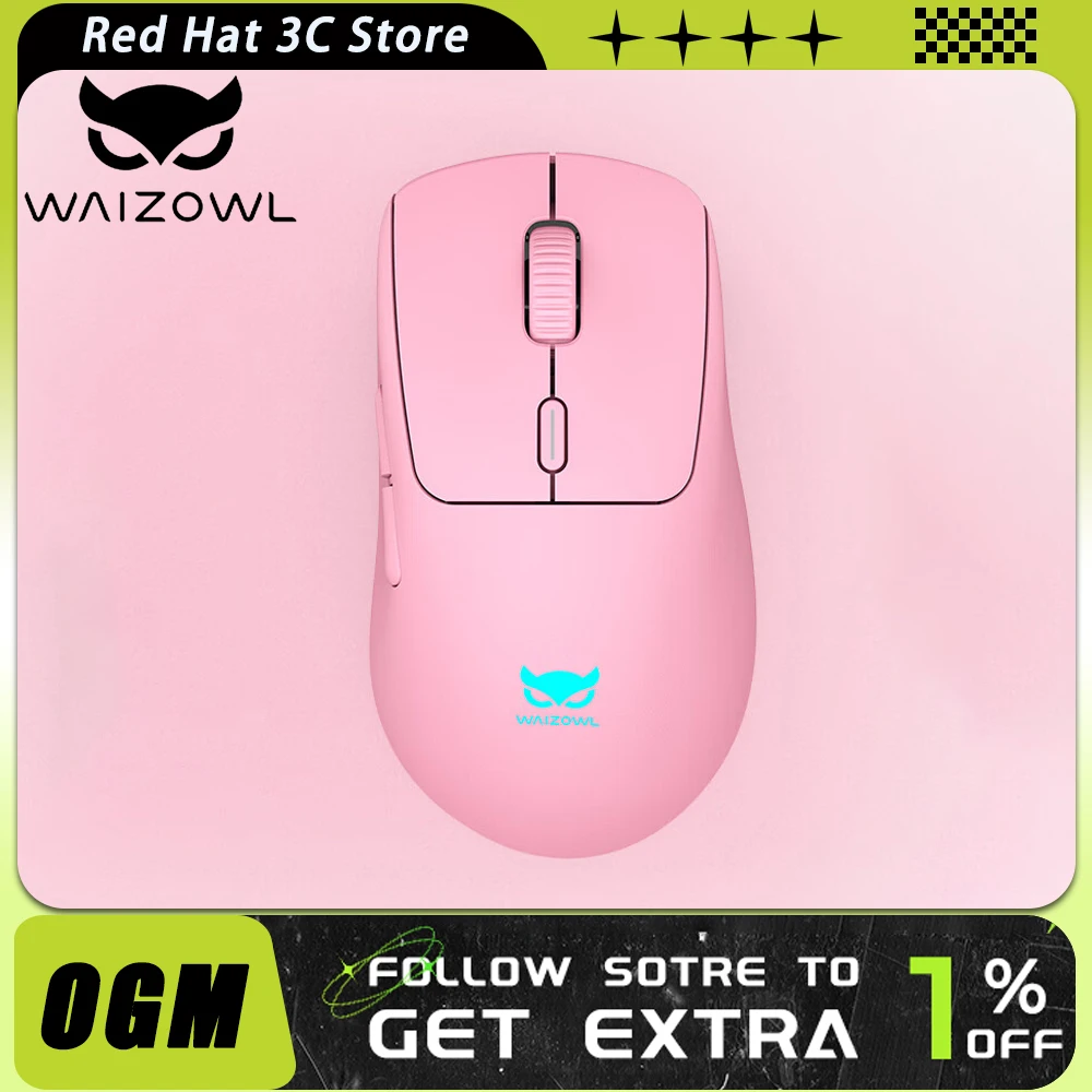 Беспроводная мышь WAIZOWL OGM, двойной режим, пользовательский программируемый игровой мышь, длительный срок службы батареи, эргономика, ПК, офис
Беспроводная мышь WAIZOWL OGM, двойной режим, пользовательский программируемый игровой мышь, длительный срок службы батареи, эргономика, ПК, офис