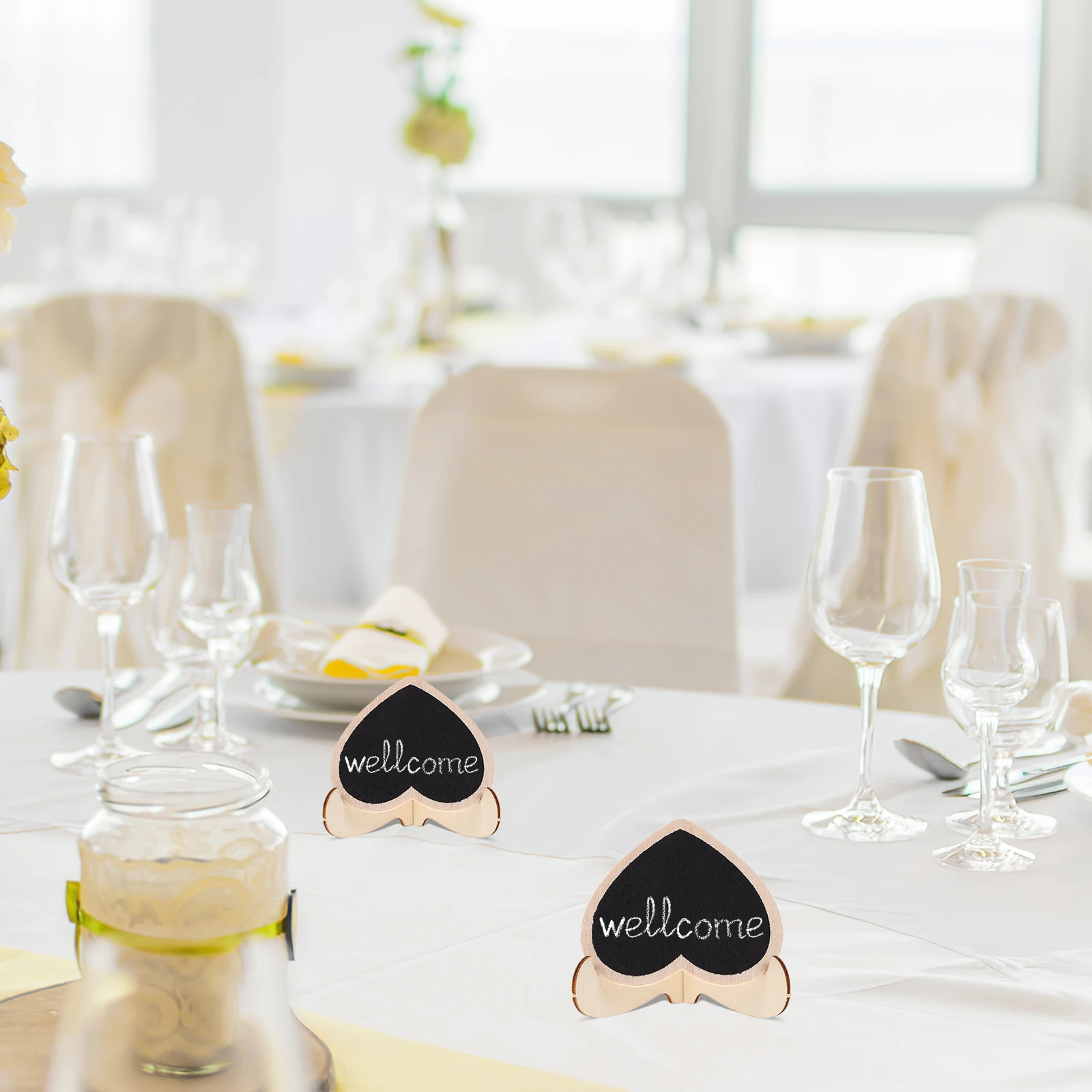 10 Pcs Chalkboard Signs for Wedding Message Boards Number Small Tabletop Blackboard Wood Writing
10 Pcs Chalkboard Signs for Wedding Message Boards Number Small Tabletop Blackboard Wood Writing