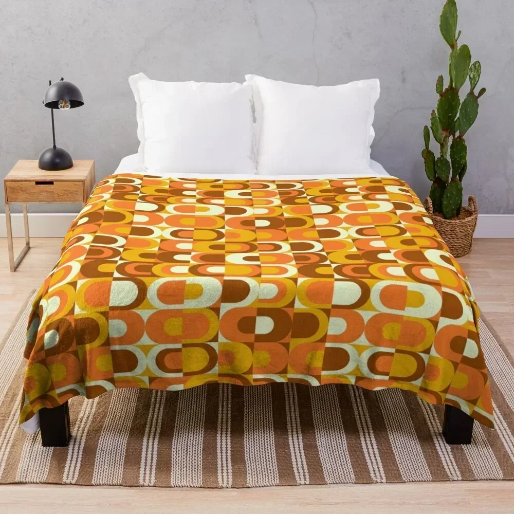 70s Pattern Retro Inustrial in Orange and Brown Tones Throw Blanket Soft Bedroom Blanket for Night Sleeping
70s Pattern Retro Inustrial in Orange and Brown Tones Throw Blanket Soft Bedroom Blanket for Night Sleeping