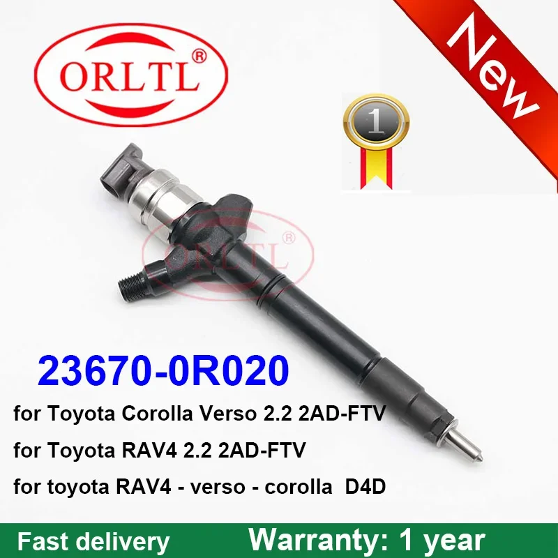Дизель 23670-0R020 236700R020 23670 0R020 для Toyota Corolla Verso 2,2 2AD-FTV оригинальная Топливная форсунка
Дизель 23670-0R020 236700R020 23670 0R020 для Toyota Corolla Verso 2,2 2AD-FTV оригинальная Топливная форсунка