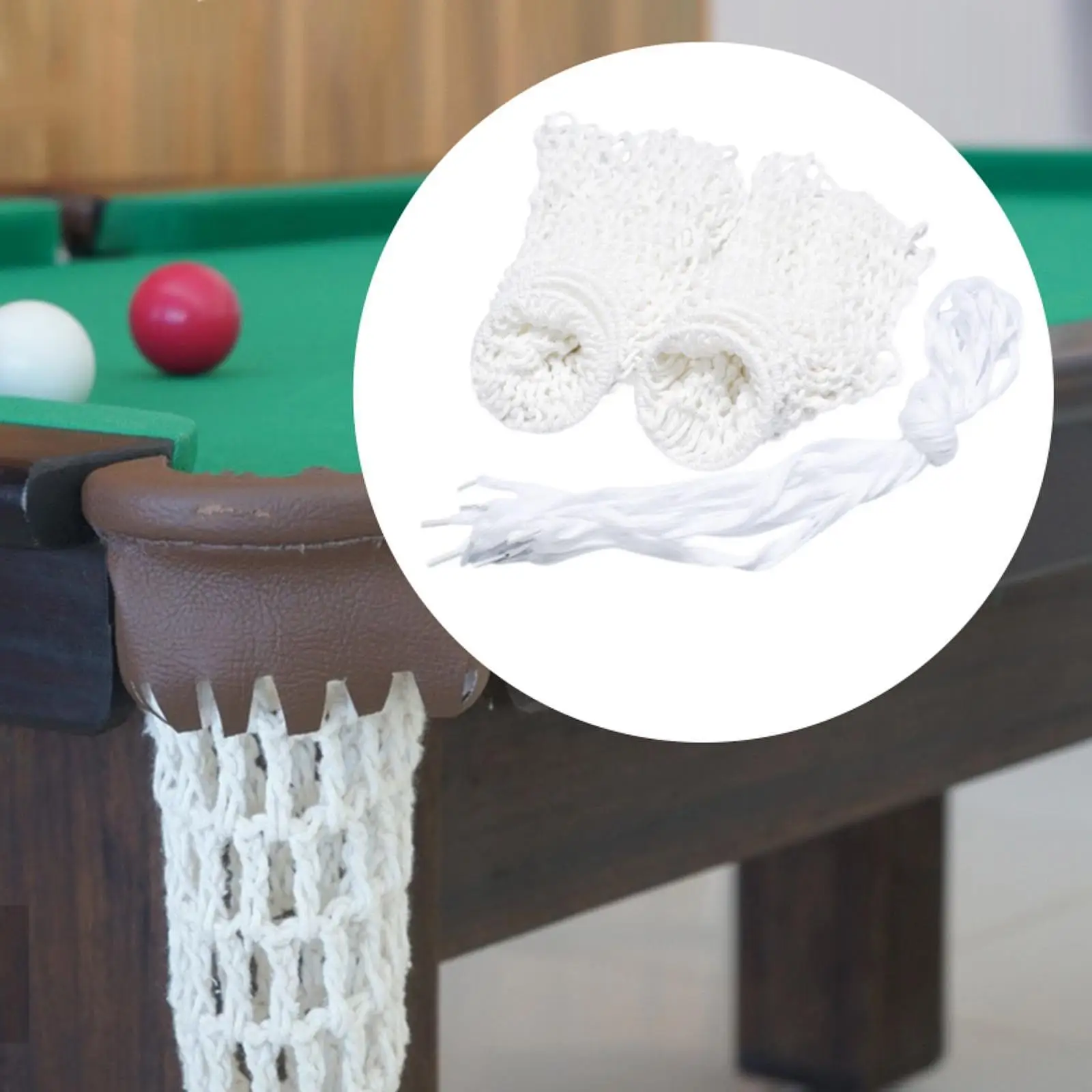 6 Pieces Pool Table Pocket Billiard Pocket Billiard Drop Bag Net Professional 3 inch Diameter Replacement Accessories Cotton
6 Pieces Pool Table Pocket Billiard Pocket Billiard Drop Bag Net Professional 3 inch Diameter Replacement Accessories Cotton