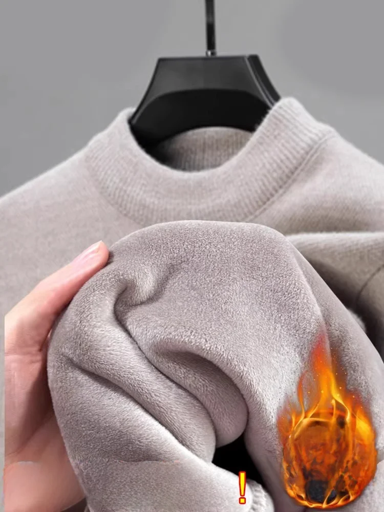 Мужской свитер Thiened с высоким воротником, теплый, новый, зимний, вязаный, мягкий полиэстер, городская мода
Мужской свитер Thiened с высоким воротником, теплый, новый, зимний, вязаный, мягкий полиэстер, городская мода