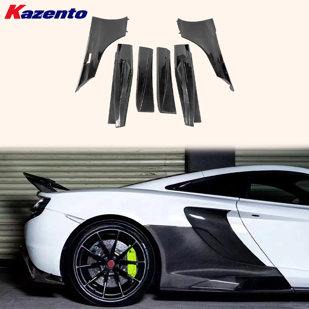 For Mclaren MP4-12C 2011-2014 675LT Style Carbon Fiber Side Skirts 6pcs
For Mclaren MP4-12C 2011-2014 675LT Style Carbon Fiber Side Skirts 6pcs