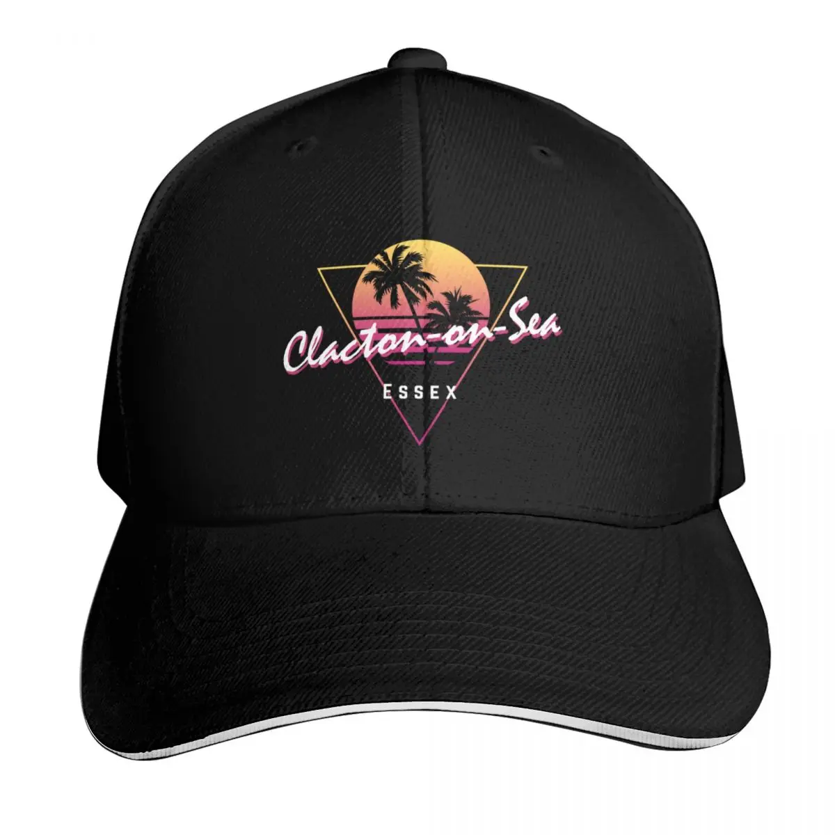 Funny 80s Retro Sunset 'Clacton-on-Sea' Essex Baseball Cap Luxury Man Hat Sunhat tea Hat Funny hats Mens Women's
Funny 80s Retro Sunset 'Clacton-on-Sea' Essex Baseball Cap Luxury Man Hat Sunhat tea Hat Funny hats Mens Women's