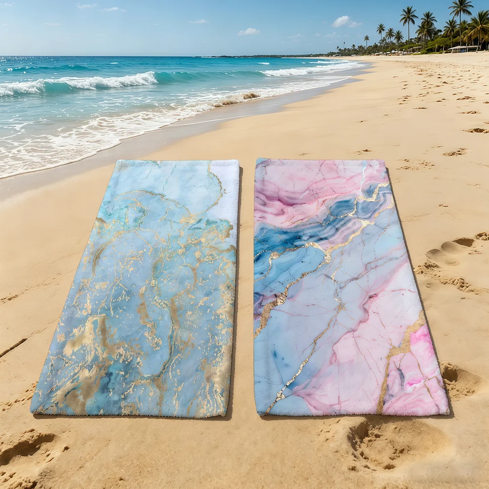 Marble Pattern Towel For Outdoor Camping Beach Towel Super Absorbent Quick-Drying Summer Towel
Marble Pattern Towel For Outdoor Camping Beach Towel Super Absorbent Quick-Drying Summer Towel