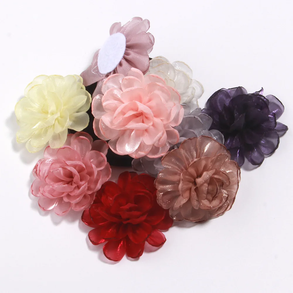 90 PCS/lot, 5CM Burned Organza Gauze Flower For DIY Wedding Dress Clothing Shoes Hats Decoration Hair Accessories Fabric Flowers
90 PCS/lot, 5CM Burned Organza Gauze Flower For DIY Wedding Dress Clothing Shoes Hats Decoration Hair Accessories Fabric Flowers