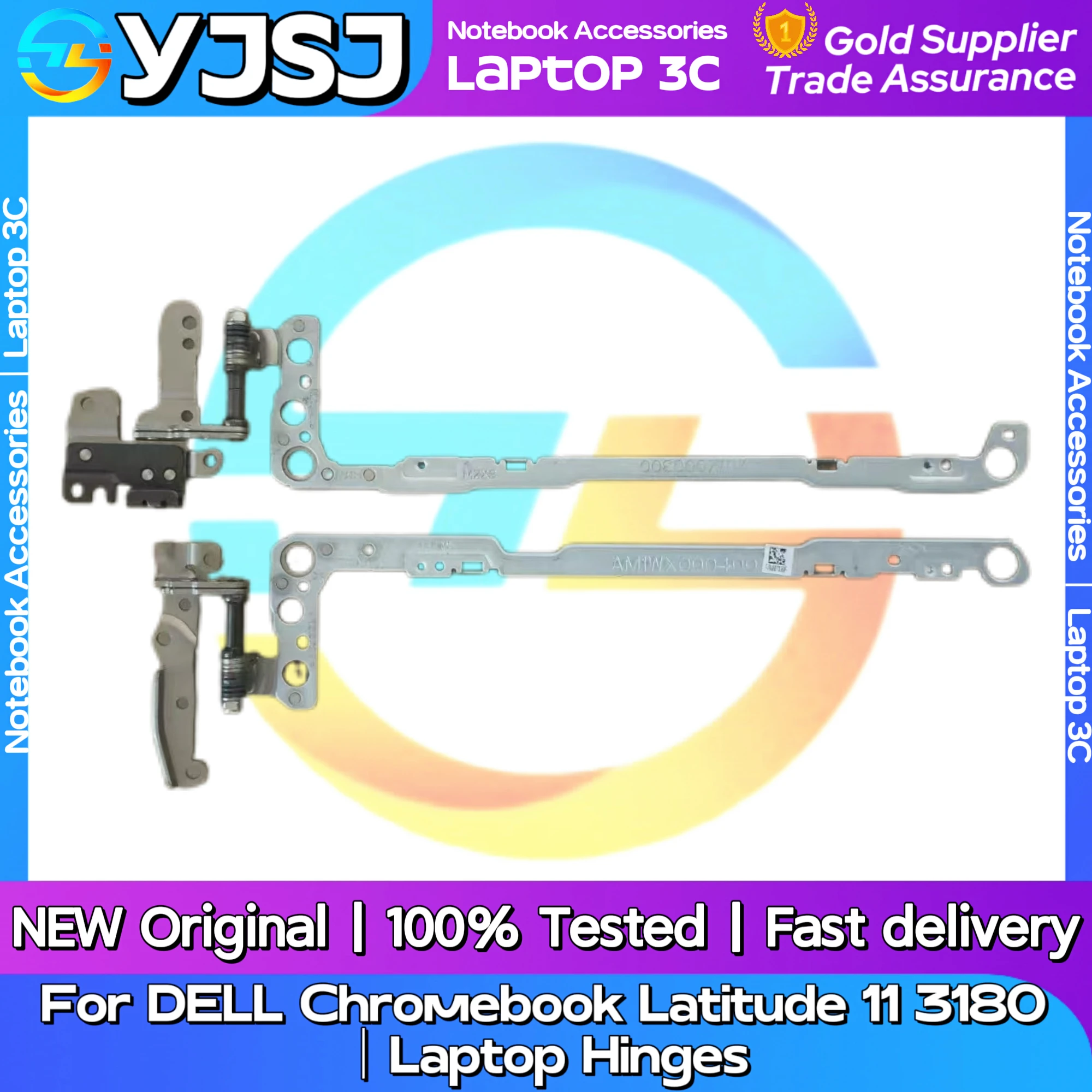 New Original Laptop Notebook Hinges For DELL Chromebook Latitude 11 3180 built-in left and right LCD Screen Hinges
New Original Laptop Notebook Hinges For DELL Chromebook Latitude 11 3180 built-in left and right LCD Screen Hinges