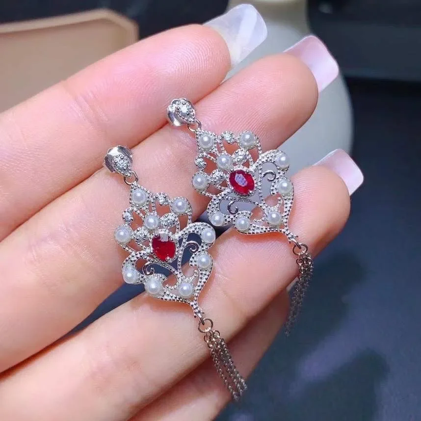Серьги из натурального рубина, женские вечерние украшения, чистое серебро 925, высококачественные ювелирные изделия с бесплатной доставкой, распродажа
Серьги из натурального рубина, женские вечерние украшения, чистое серебро 925, высококачественные ювелирные изделия с бесплатной доставкой, распродажа