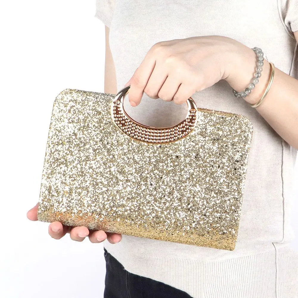 French Glitter Sequin Evening Banquet Bag Large Capacity Wrist Bag Shiny Handbag Luxury Shoulder Bag Ladies Clutch Bag Women
French Glitter Sequin Evening Banquet Bag Large Capacity Wrist Bag Shiny Handbag Luxury Shoulder Bag Ladies Clutch Bag Women