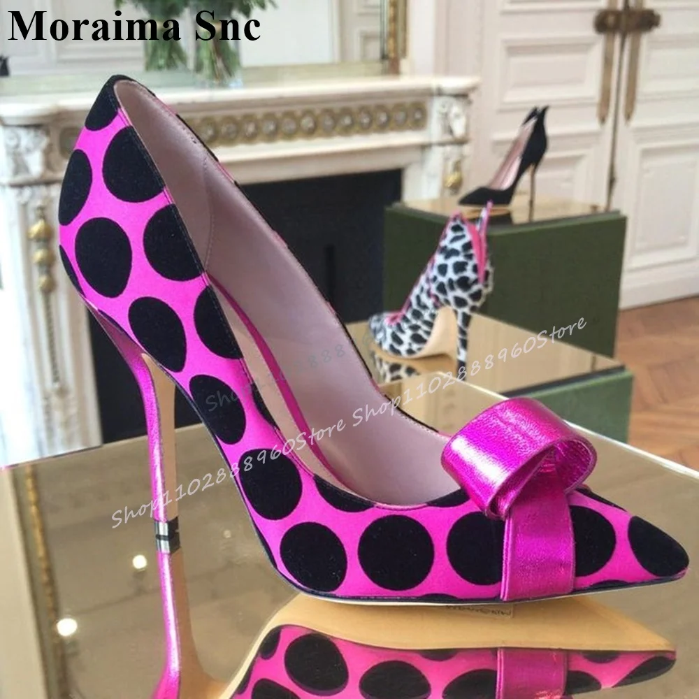 Sexy Rose Res Dot Bowknot Pointy Pumps Stilettos High Heel Shoes For Women Slip On Pointed Toe 2025 Fashion Zapatos Para Mujere
Sexy Rose Res Dot Bowknot Pointy Pumps Stilettos High Heel Shoes For Women Slip On Pointed Toe 2025 Fashion Zapatos Para Mujere