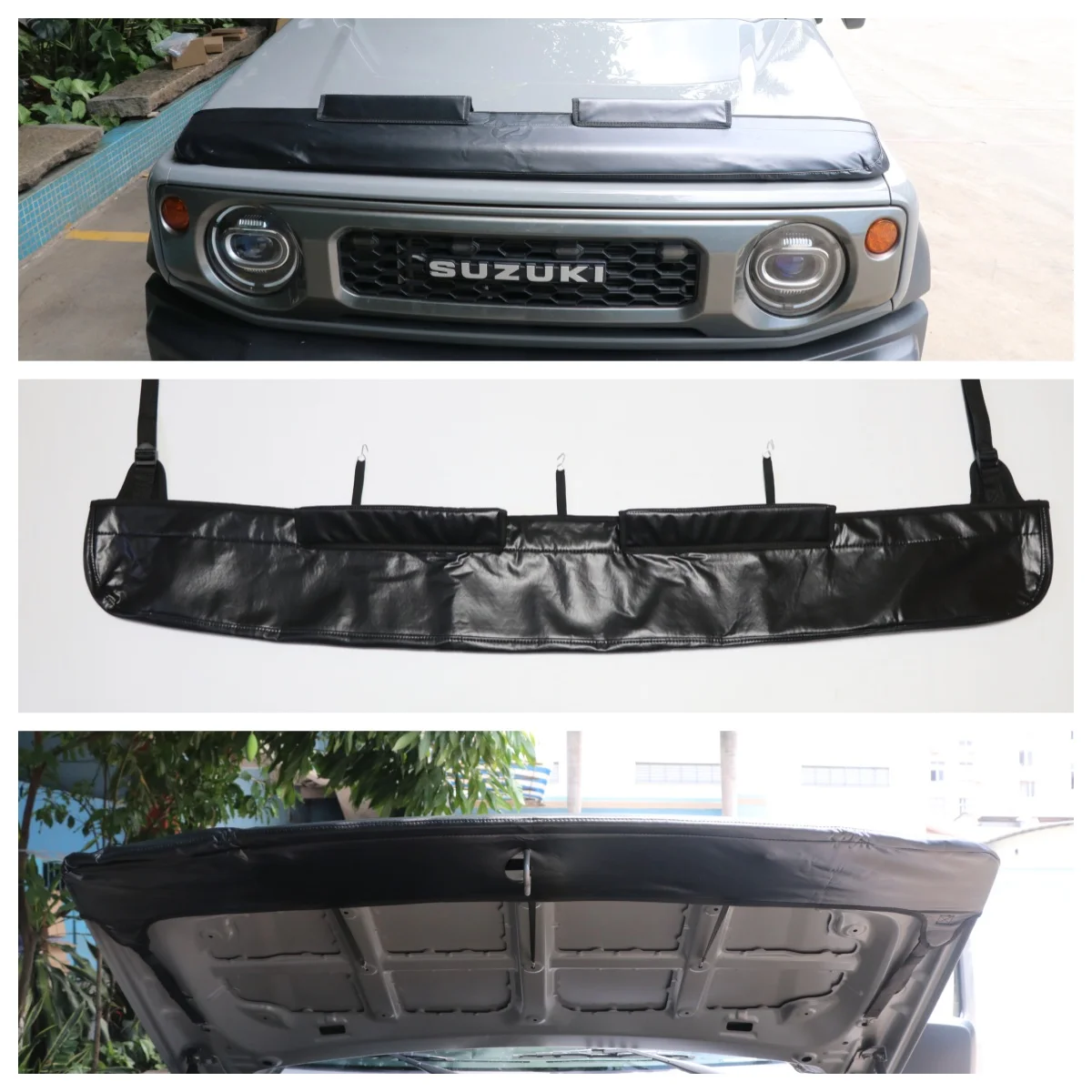 JMN020 Car Front Engine Hood Cover Protector Rectangle Bonnet Guard Exterior Accessory for Suzuki Jimny 2019+ JB64/JB74
JMN020 Car Front Engine Hood Cover Protector Rectangle Bonnet Guard Exterior Accessory for Suzuki Jimny 2019+ JB64/JB74