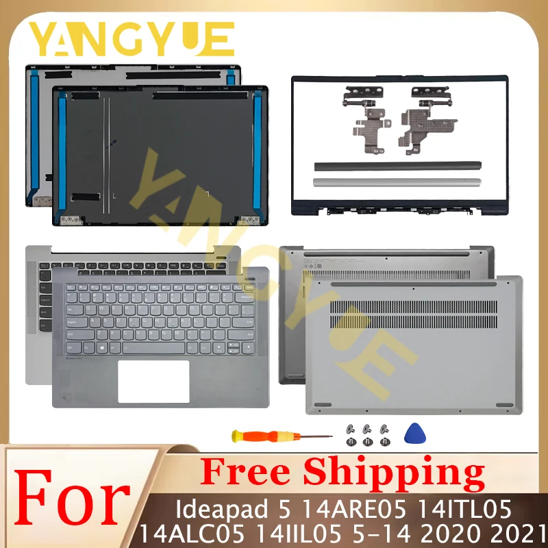New Replace Case For Ideapad 5 14IIL05 14ARE05 14ITL05 14ALC05 2020 2021 LCD Back Cover Front Bezel Hinges Rear Lid Top Case
New Replace Case For Ideapad 5 14IIL05 14ARE05 14ITL05 14ALC05 2020 2021 LCD Back Cover Front Bezel Hinges Rear Lid Top Case