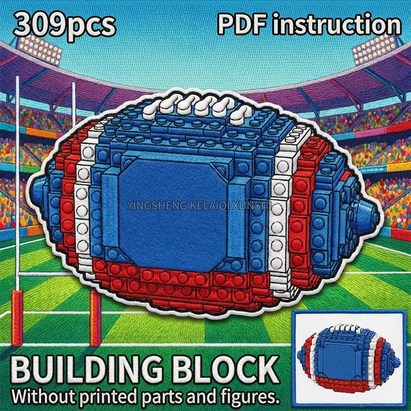 Набор для сборки мяча для регби своими руками: конструктор из строительных блоков, игрушка для фанатов спорта и любителей матчей
Набор для сборки мяча для регби своими руками: конструктор из строительных блоков, игрушка для фанатов спорта и любителей матчей