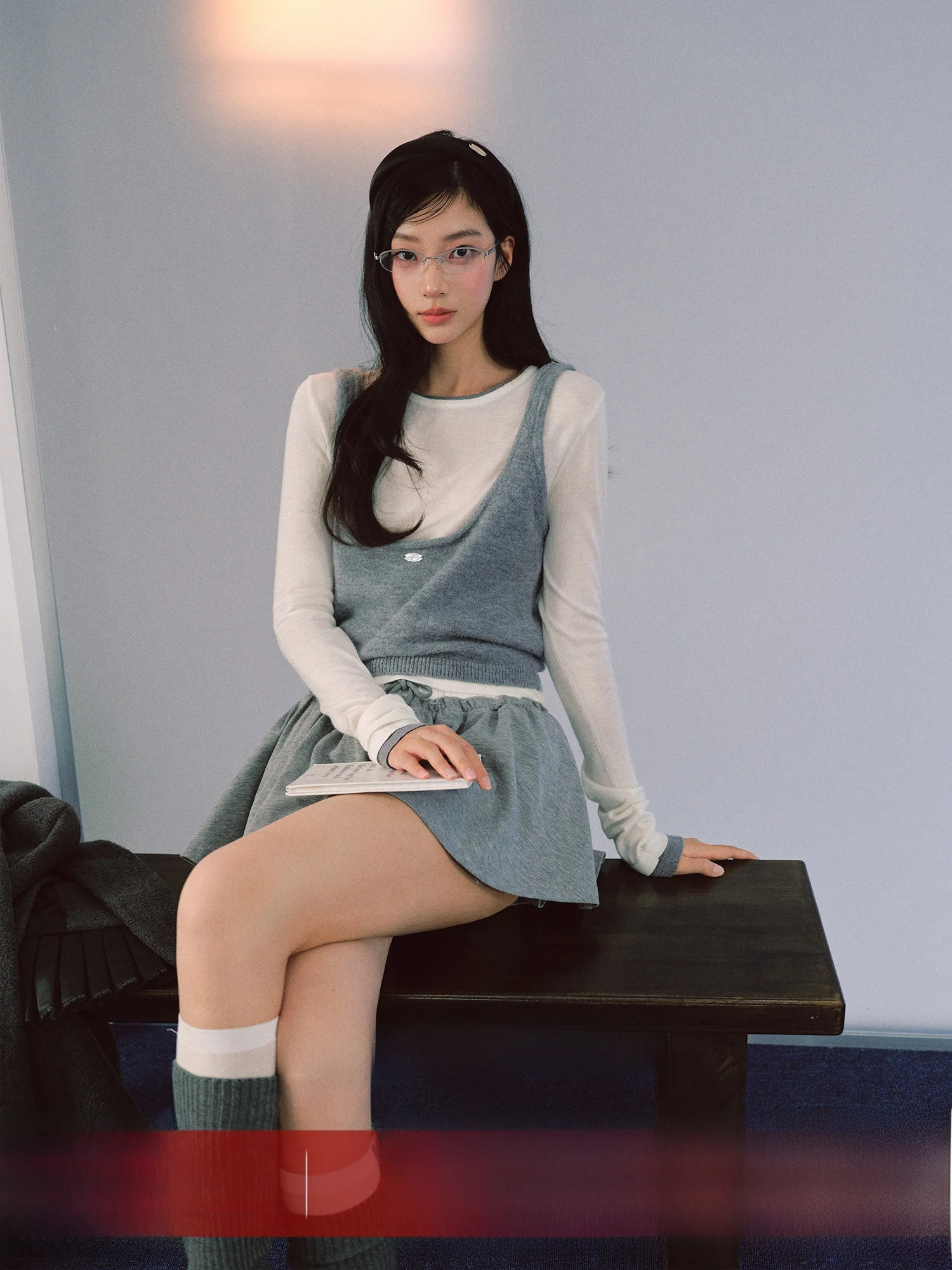LaluneDuCiel Layered Wear Color Blo Waist Cinched round Ne Knitted Base Top with Strap T-irt Casual Sle Spring Faio...
LaluneDuCiel Layered Wear Color Blo Waist Cinched round Ne Knitted Base Top with Strap T-irt Casual Sle Spring Faio...