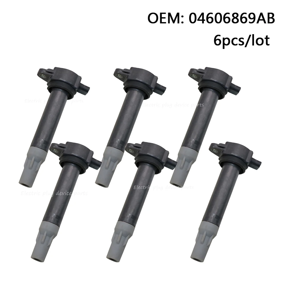 6pcs/lot Ignition Coil 04606869AB for Chrysler 300 Pacifica Sebring Town & Country Dodge Avenger Challenger Nitro Stratus
6pcs/lot Ignition Coil 04606869AB for Chrysler 300 Pacifica Sebring Town & Country Dodge Avenger Challenger Nitro Stratus