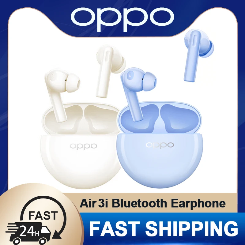 OPPO Original Enco Air3i TWS Earphone AI Noise Cancelling Headphone Wireless Bluetooth Earbuds HiFi Stereo Riding Music Headset
OPPO Original Enco Air3i TWS Earphone AI Noise Cancelling Headphone Wireless Bluetooth Earbuds HiFi Stereo Riding Music Headset