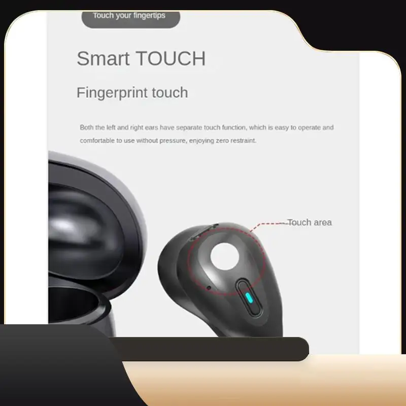 Беспроводная Bluetooth-гарнитура не входит в ухо, зажим для костной проводимости, TWS, шумоподавление, водонепроницаемость-T44C
Беспроводная Bluetooth-гарнитура не входит в ухо, зажим для костной проводимости, TWS, шумоподавление, водонепроницаемость-T44C