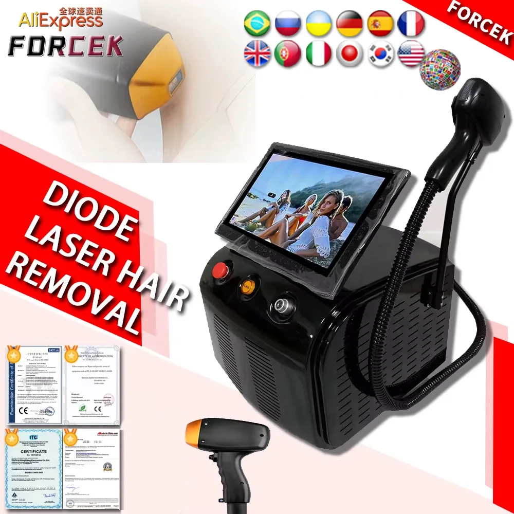 Professional Medical Unique CE Portable 808Nm Diode Laser Professional Beauty Equipment For Salon laser Hair Removal Machines
Professional Medical Unique CE Portable 808Nm Diode Laser Professional Beauty Equipment For Salon laser Hair Removal Machines