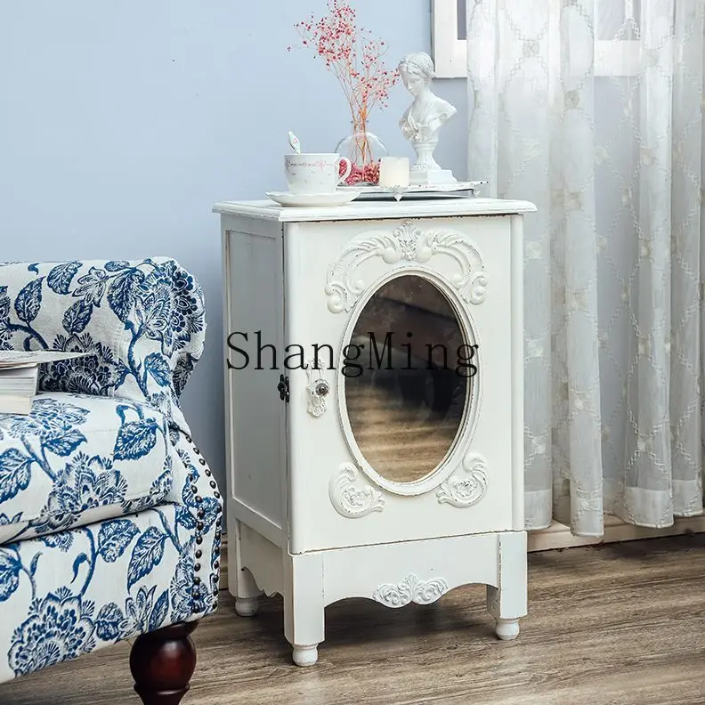 CL exquisite new high-end simple side cabinet carved creative solid wood bedroom small bedside table
CL exquisite new high-end simple side cabinet carved creative solid wood bedroom small bedside table