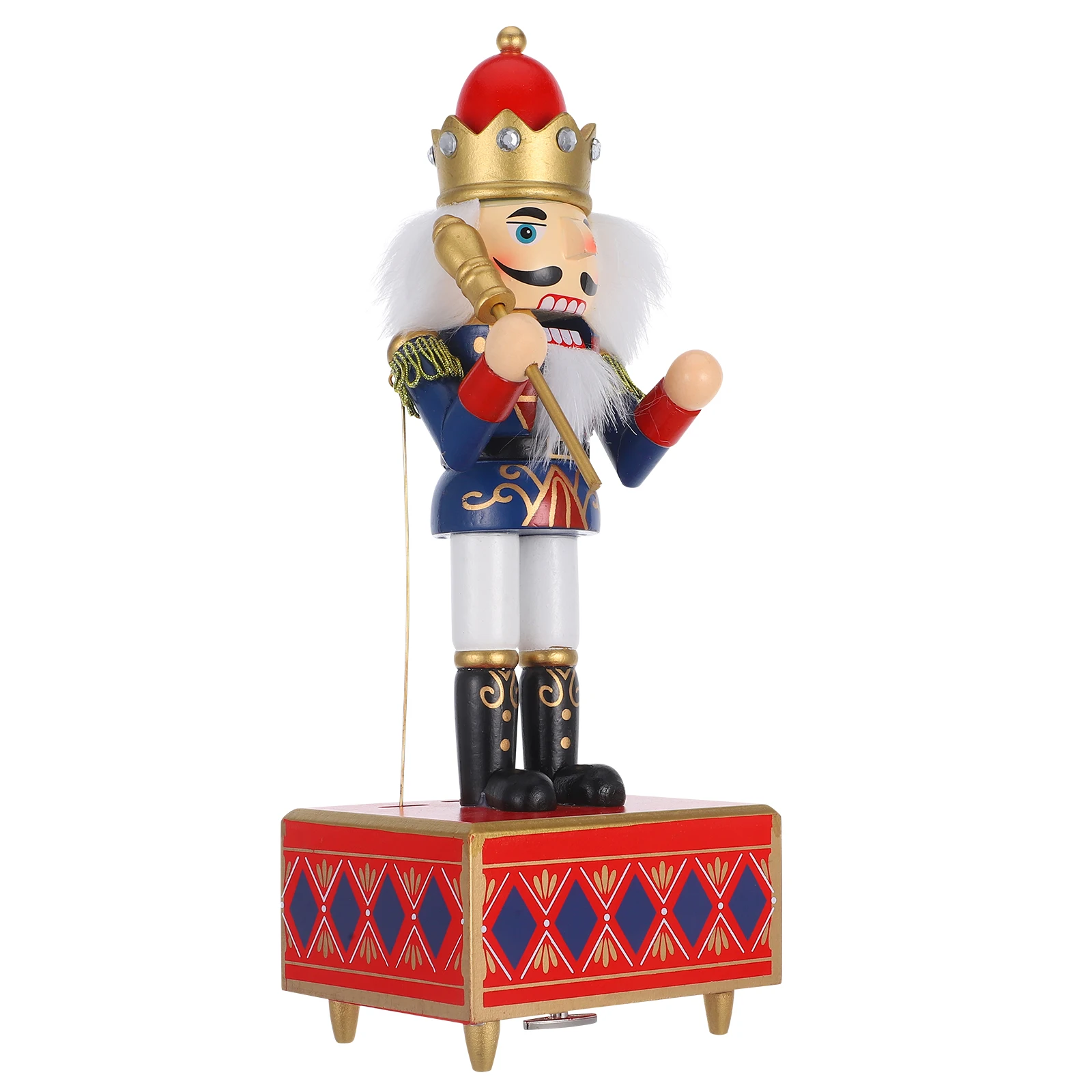 Fine Craftsmanship Nutcracker Music Box Wooden Xmas Gift Christmas Decoration Melody Box Adorn
Fine Craftsmanship Nutcracker Music Box Wooden Xmas Gift Christmas Decoration Melody Box Adorn