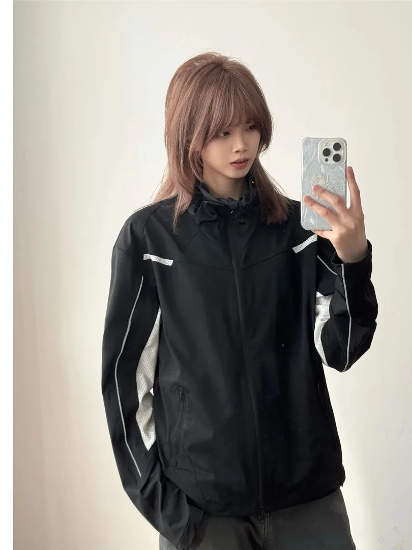 American Sle Qui Dry Ice Silk Lightweight Breathable Sweat ng Fitn Sports Stand Collar Sun Protection Jaet for ...
American Sle Qui Dry Ice Silk Lightweight Breathable Sweat ng Fitn Sports Stand Collar Sun Protection Jaet for ...